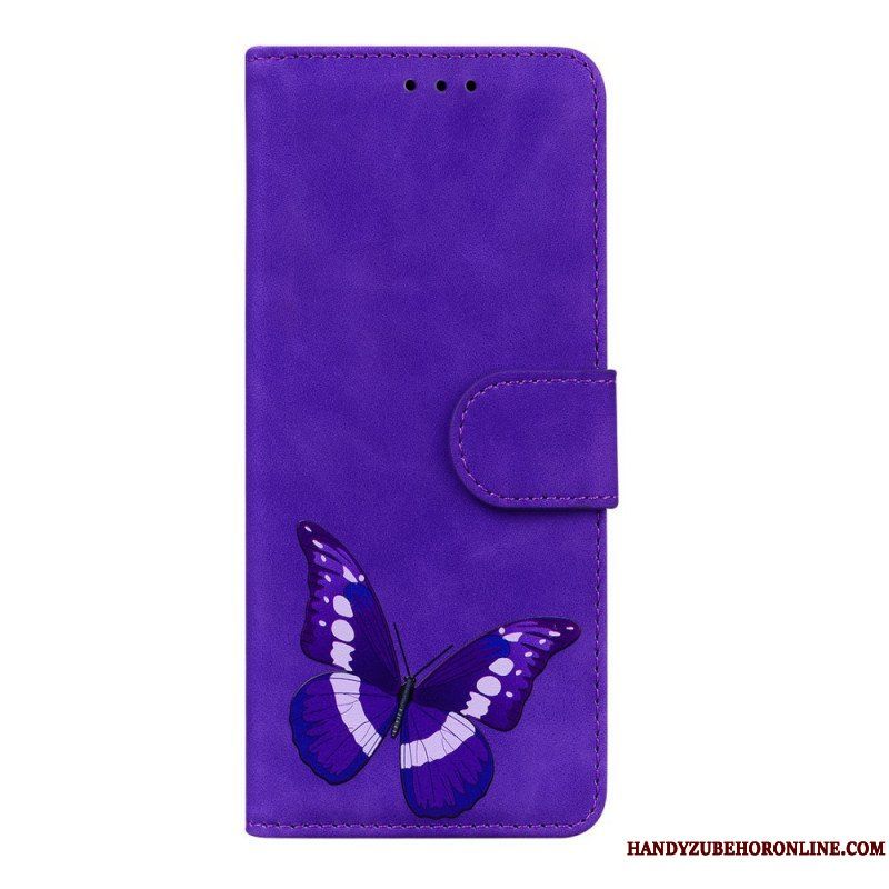 Fodral Xiaomi Redmi Note 11 Pro / 11 Pro 5G Skin-touch Butterfly