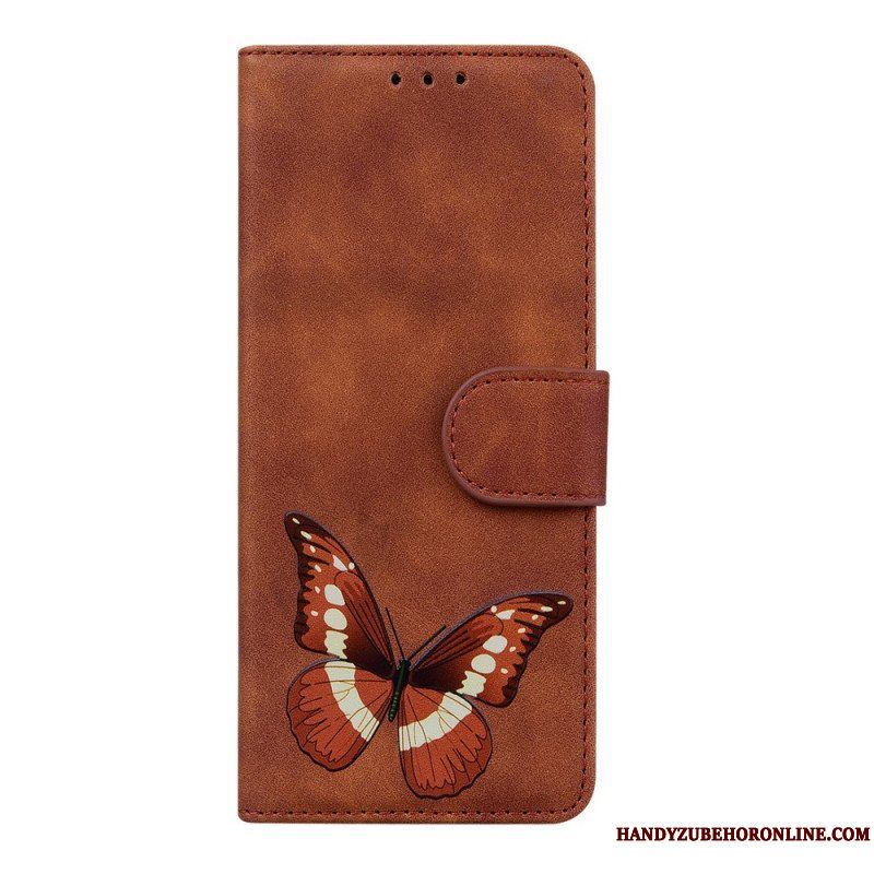 Fodral Xiaomi Redmi Note 11 Pro / 11 Pro 5G Skin-touch Butterfly