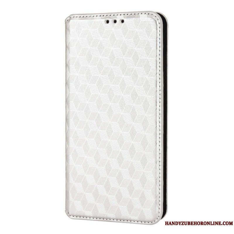 Folio-fodral Xiaomi Redmi Note 11 / 11S Läderfodral 3d Diamantlädereffekt