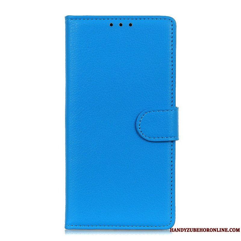 Folio-fodral Xiaomi Redmi Note 11 / 11S Traditionellt Litchi