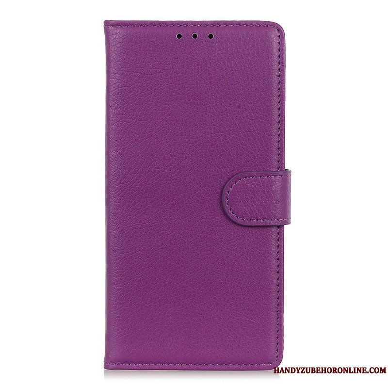 Folio-fodral Xiaomi Redmi Note 11 / 11S Traditionellt Litchi