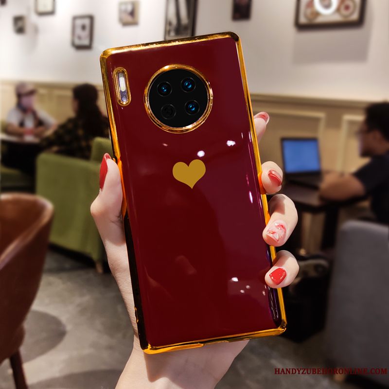 Skal Huawei Mate 30 Pro Påsar Röd Högt Utbud, Fodral Huawei Mate 30 Pro Kreativa Net Red Fallskydd