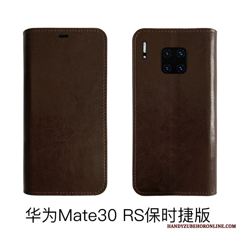 Skal Huawei Mate 30 Rs Täcka Cowtelefon, Fodral Huawei Mate 30 Rs Påsar