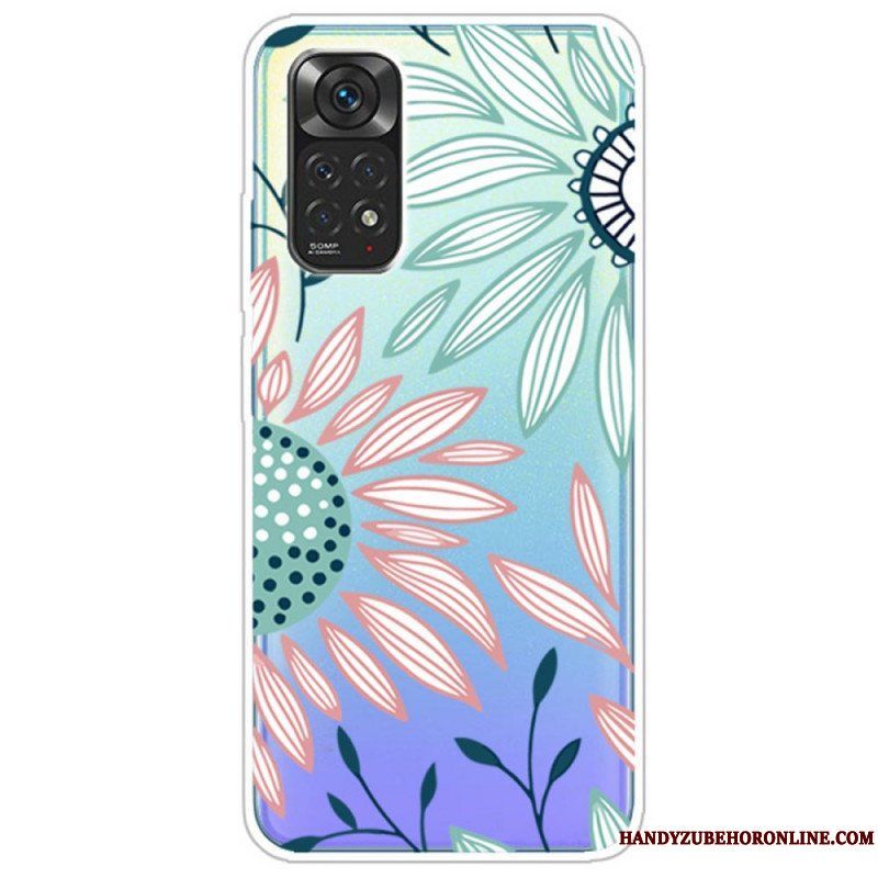 Skal Xiaomi Redmi Note 11 / 11S Sömlös Blomma