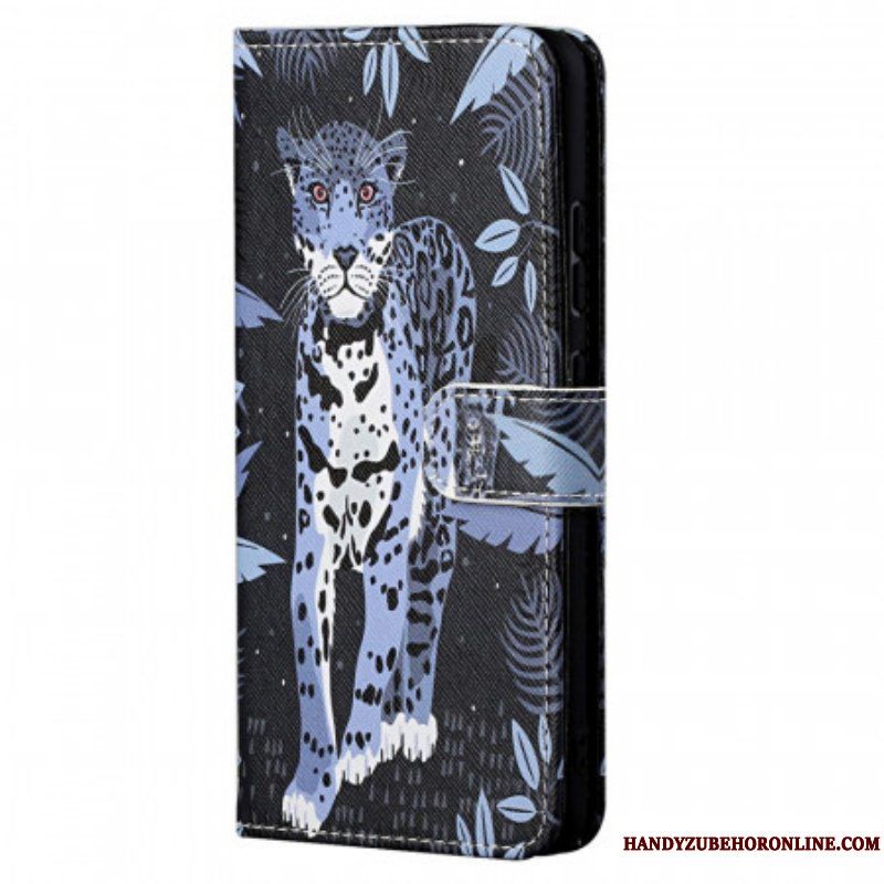 Fodral Xiaomi Redmi Note 11 / 11S Med Kedjar Strappy Leopard