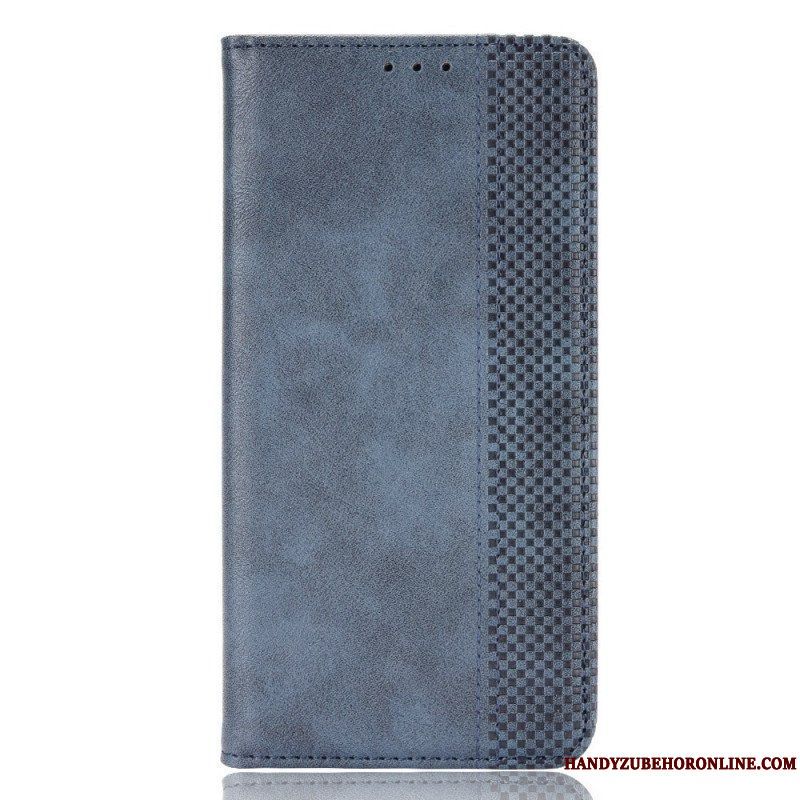 Folio-fodral Xiaomi Redmi Note 11 Pro / 11 Pro 5G Läderfodral Stiliserad Vintage Lädereffekt