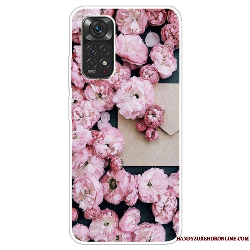 Skal Xiaomi Redmi Note 11 / 11S Intensiva Blommor