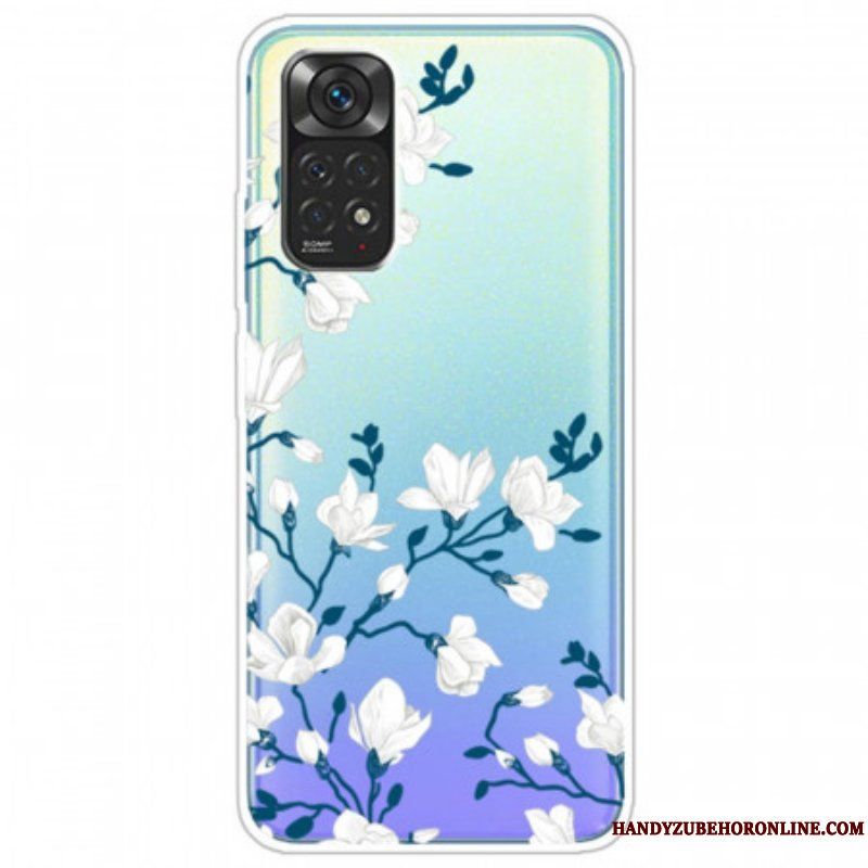 Skal Xiaomi Redmi Note 11 / 11S Vita Blommor