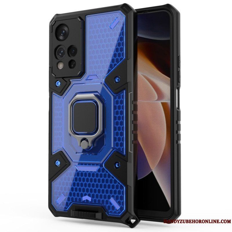 Skal Xiaomi Redmi Note 11 Pro Plus 5G Honeycomb Med Ring